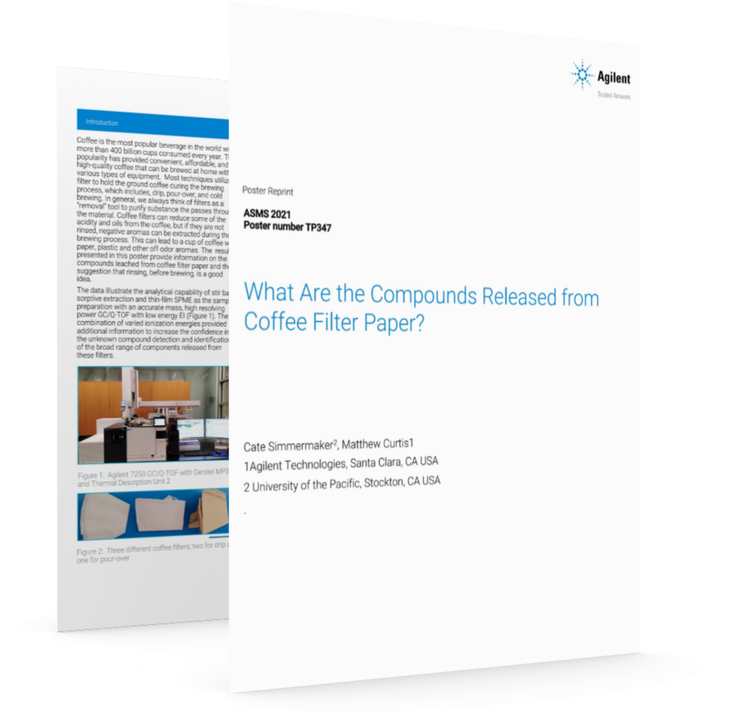 What Are the Compounds Released from Coffee Filter Paper?
